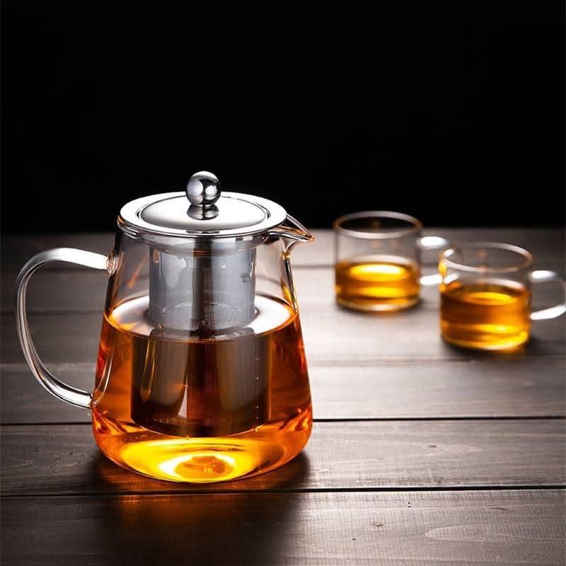 Heatproof Glass Teapot With Infuser 1350ML - Image 3