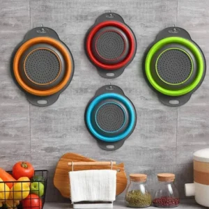 2 Foldable Kitchen Drain Basket