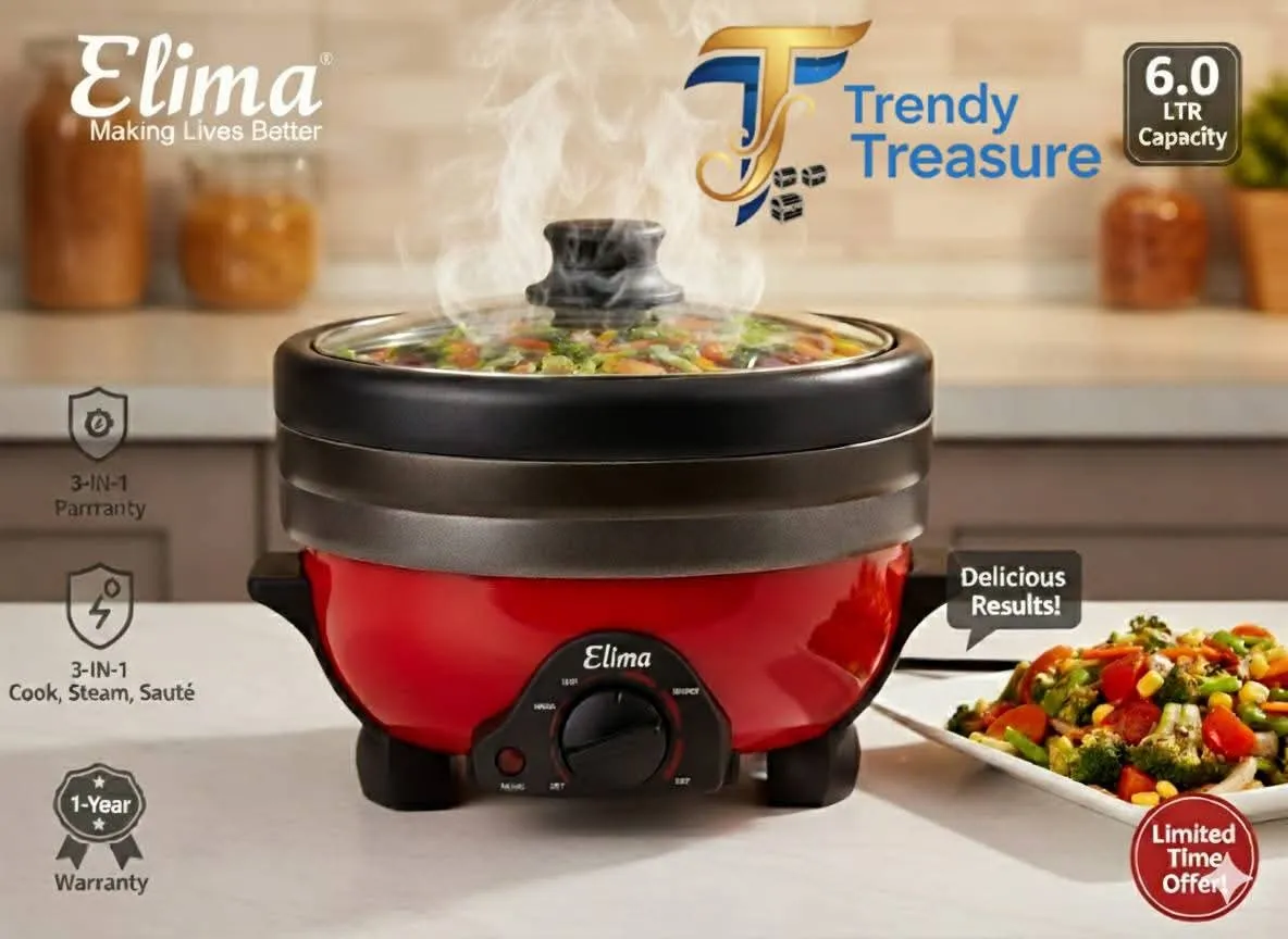 Prestige Elima 6.0L 3 in 1 Multi-Cooker