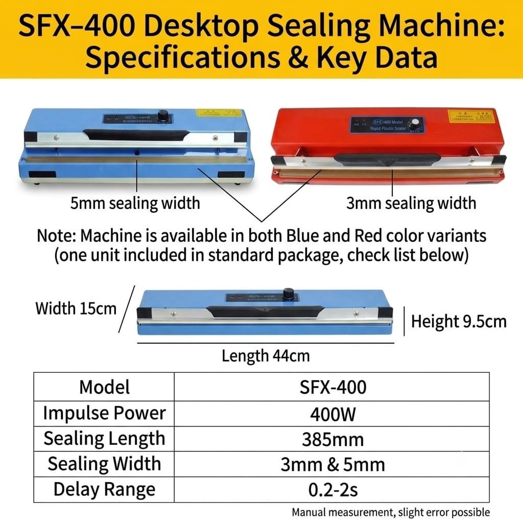 SF-400 Desktop Sealing Machine (16 Inch)
